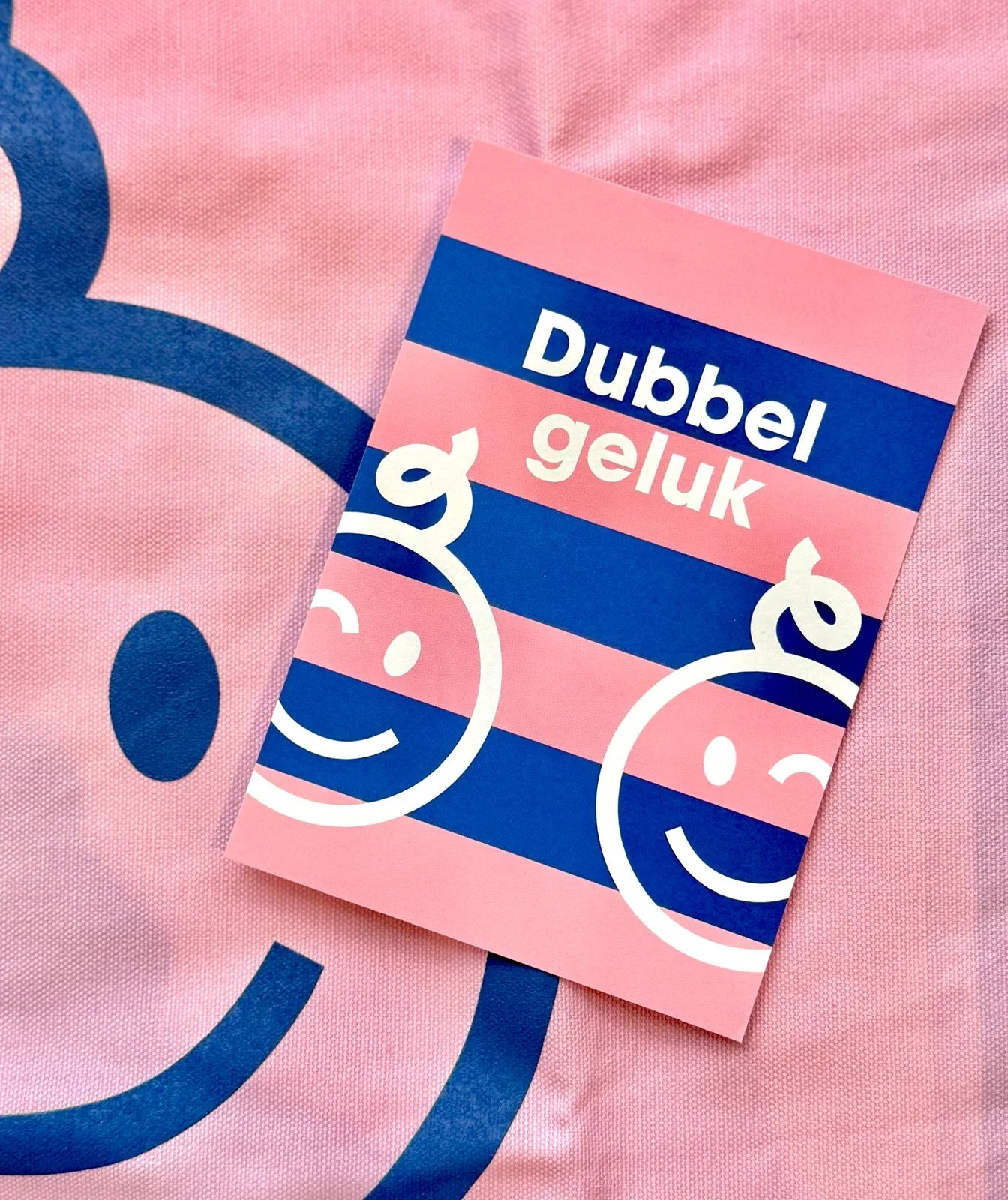 Kraamwinkel kaart 'Dubbel geluk' - D9a14bfe c6a3 4a3e 98c1 7c460971bbea - kwk03