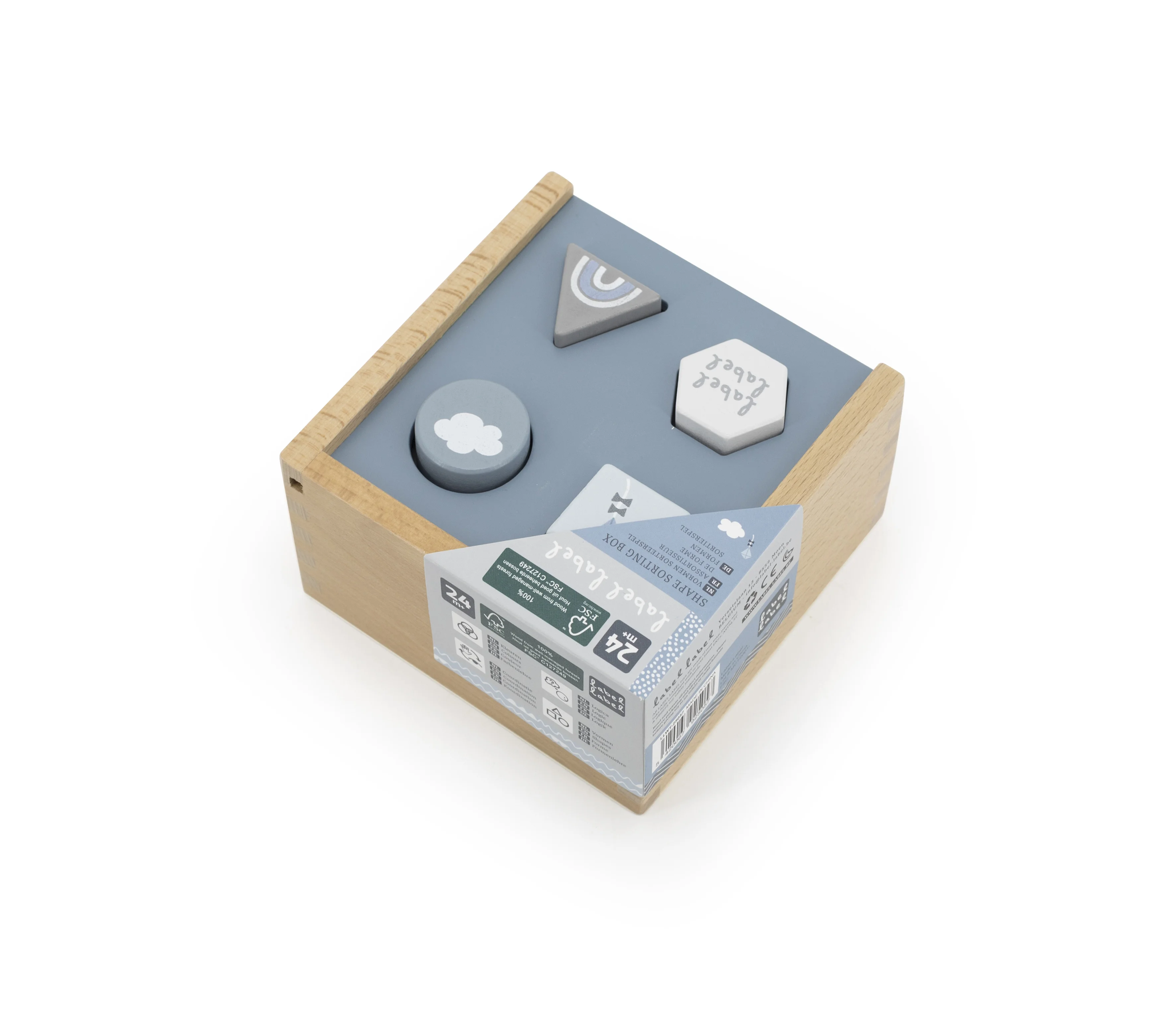 Label Label blokkensorteerdoos blauw - Llwt 25057 p 2 - 5420067925057