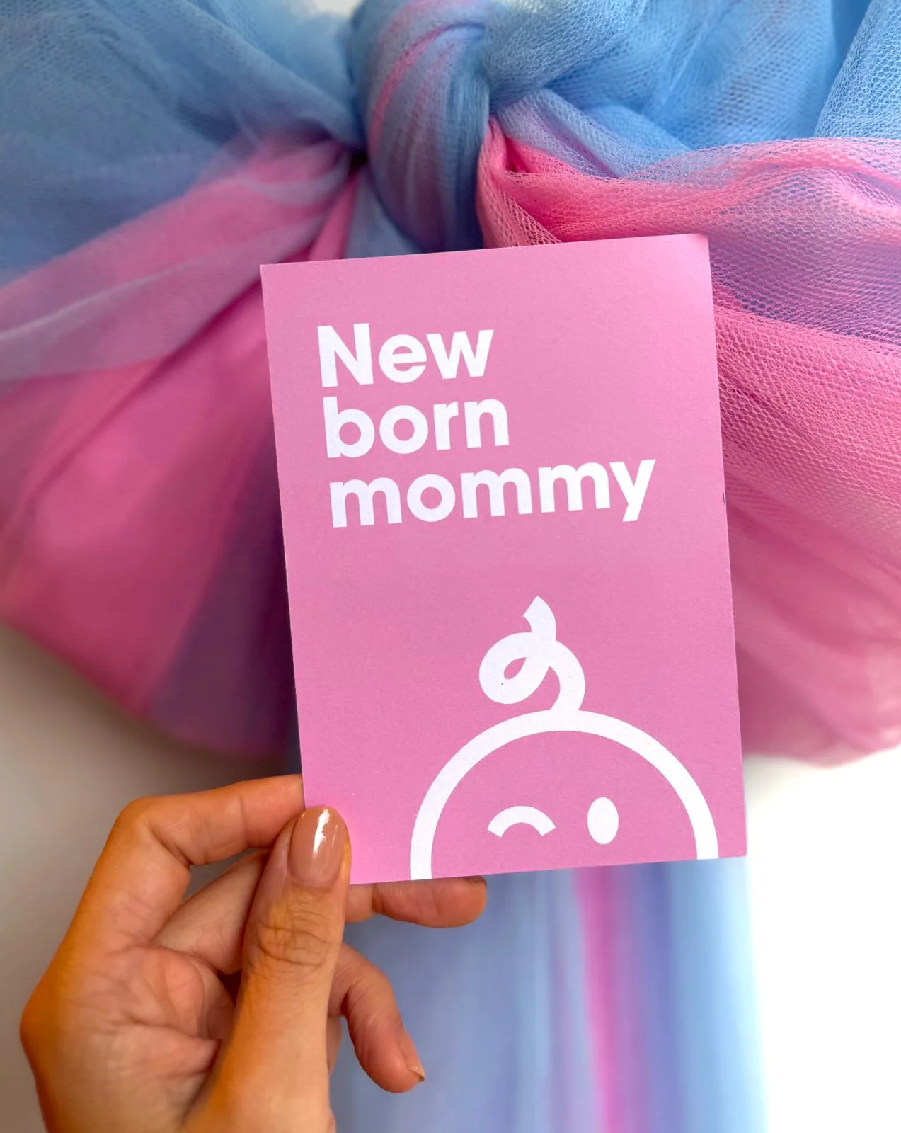 Kraamwinkel kaart 'Newborn mommy' - New born mommy - kwk10