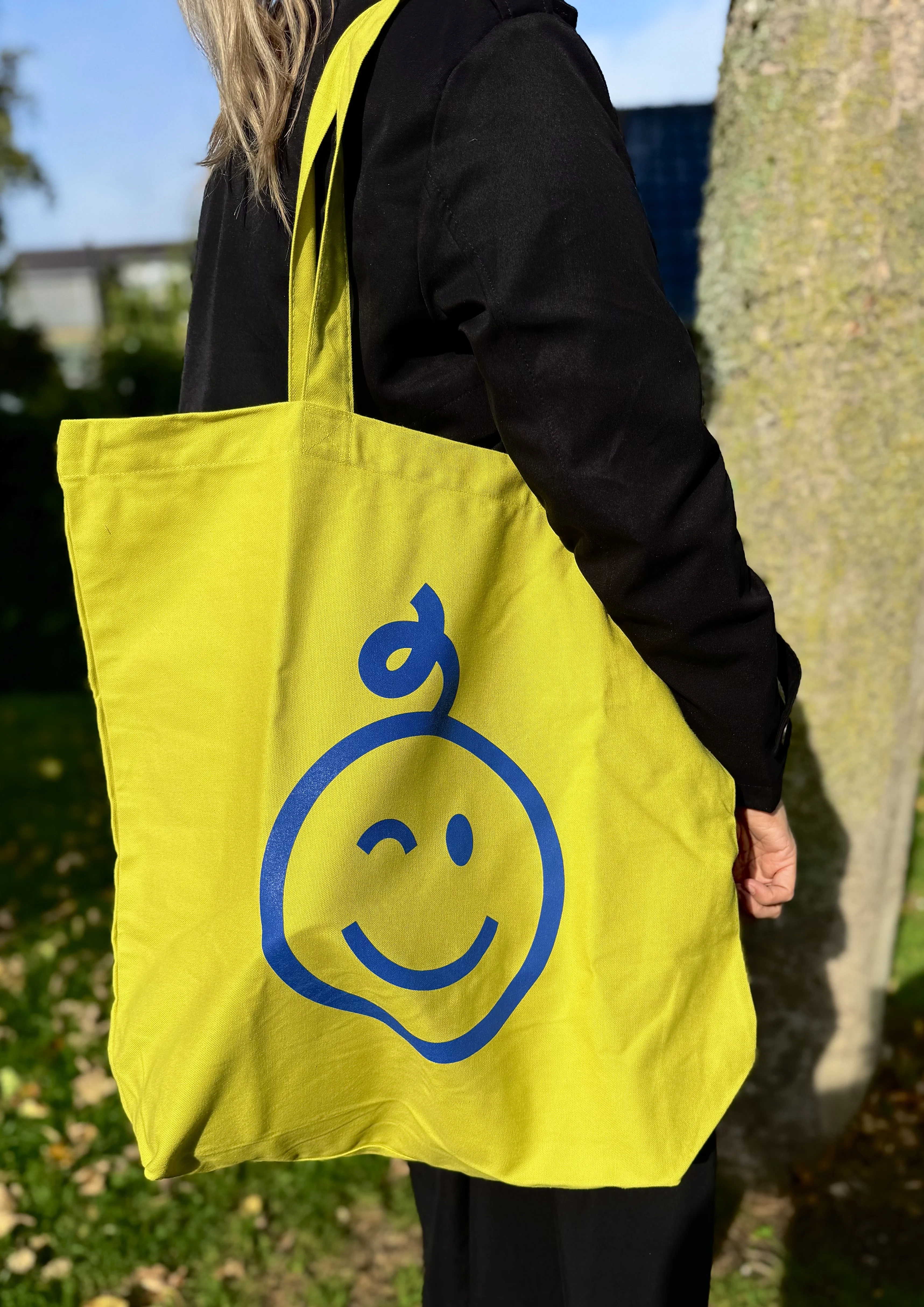 Kraamwinkel shopper 'Lime/blauwe baby' - Tempimage3qwmao - kwt06