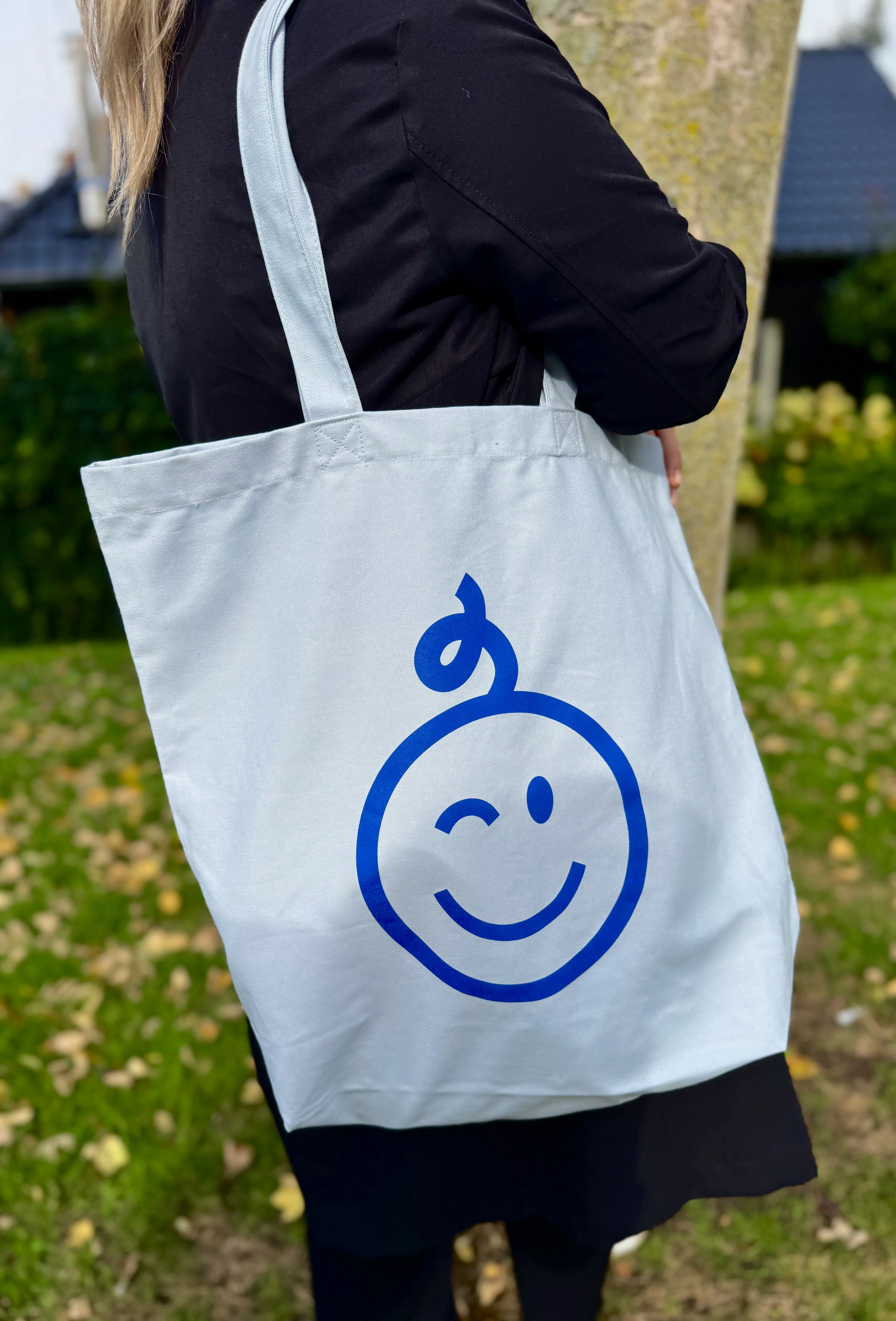 Kraamwinkel shopper 'Blauw/donkerblauwe baby' - Tempimage6e7v8o - kwt02