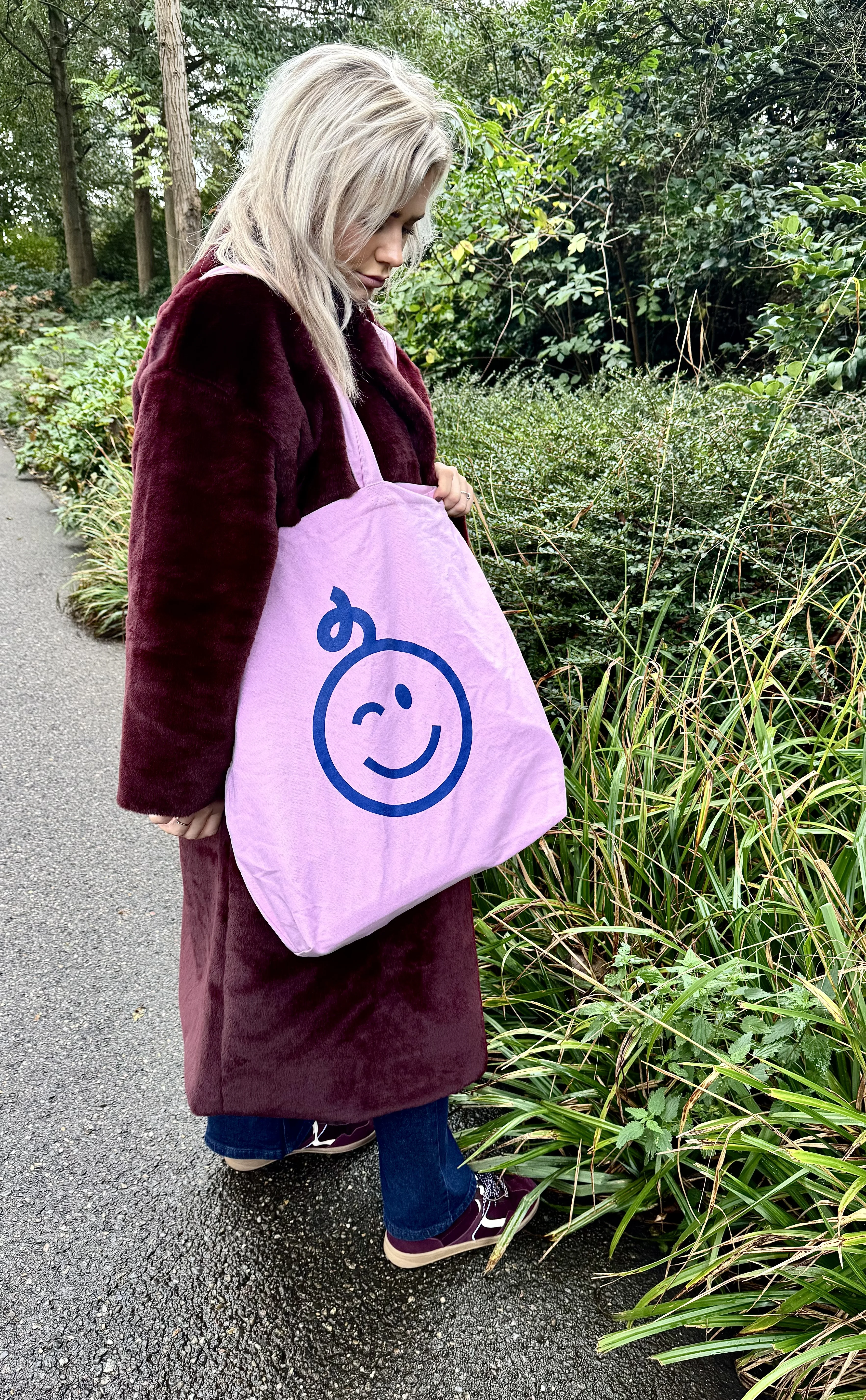 Kraamwinkel shopper 'Roze/blauwe baby' - Tempimagei3srol - kwt08