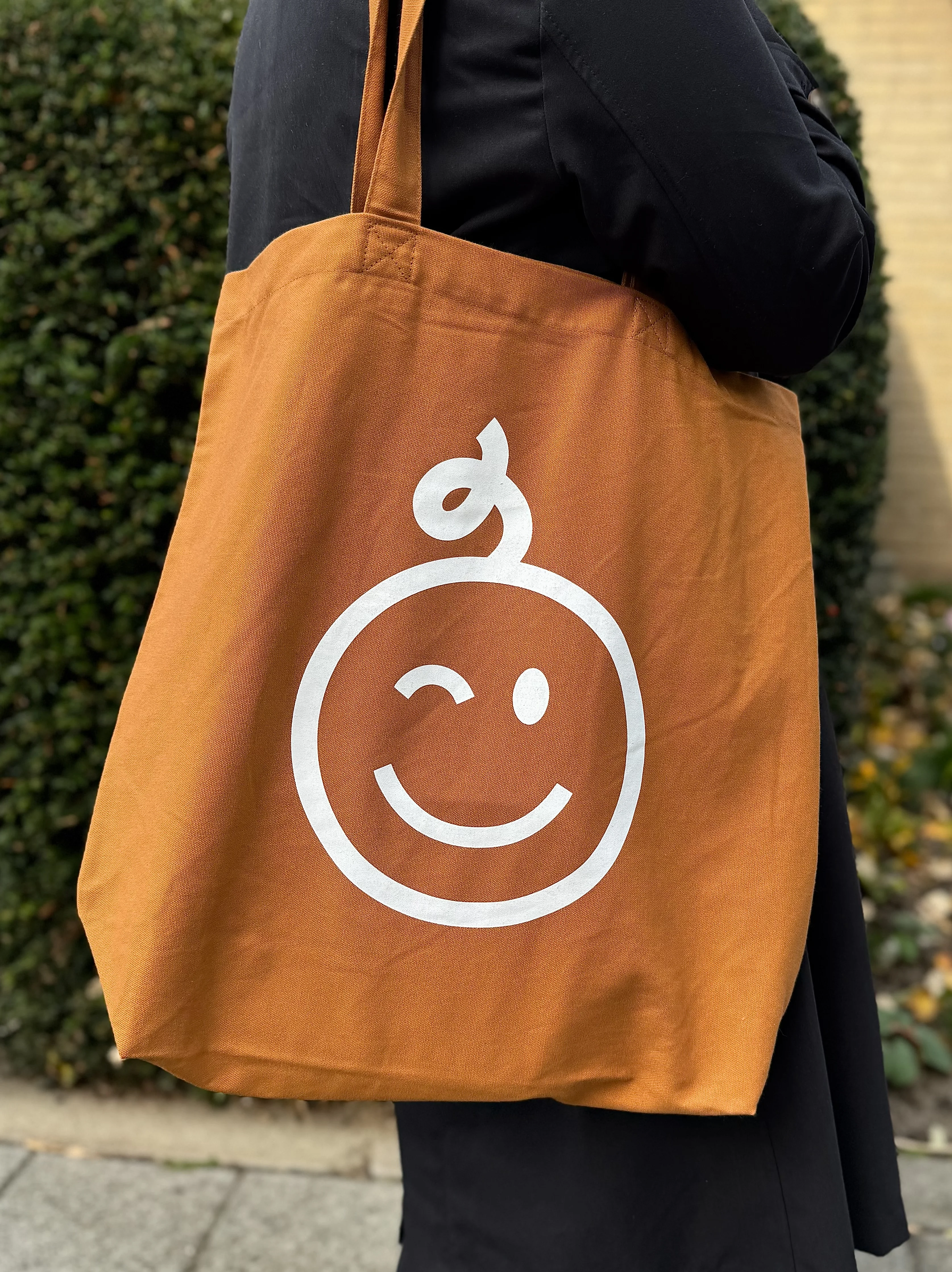 Kraamwinkel shopper 'Bruin/witte baby' - Tempimagek1rrpc - kwt10