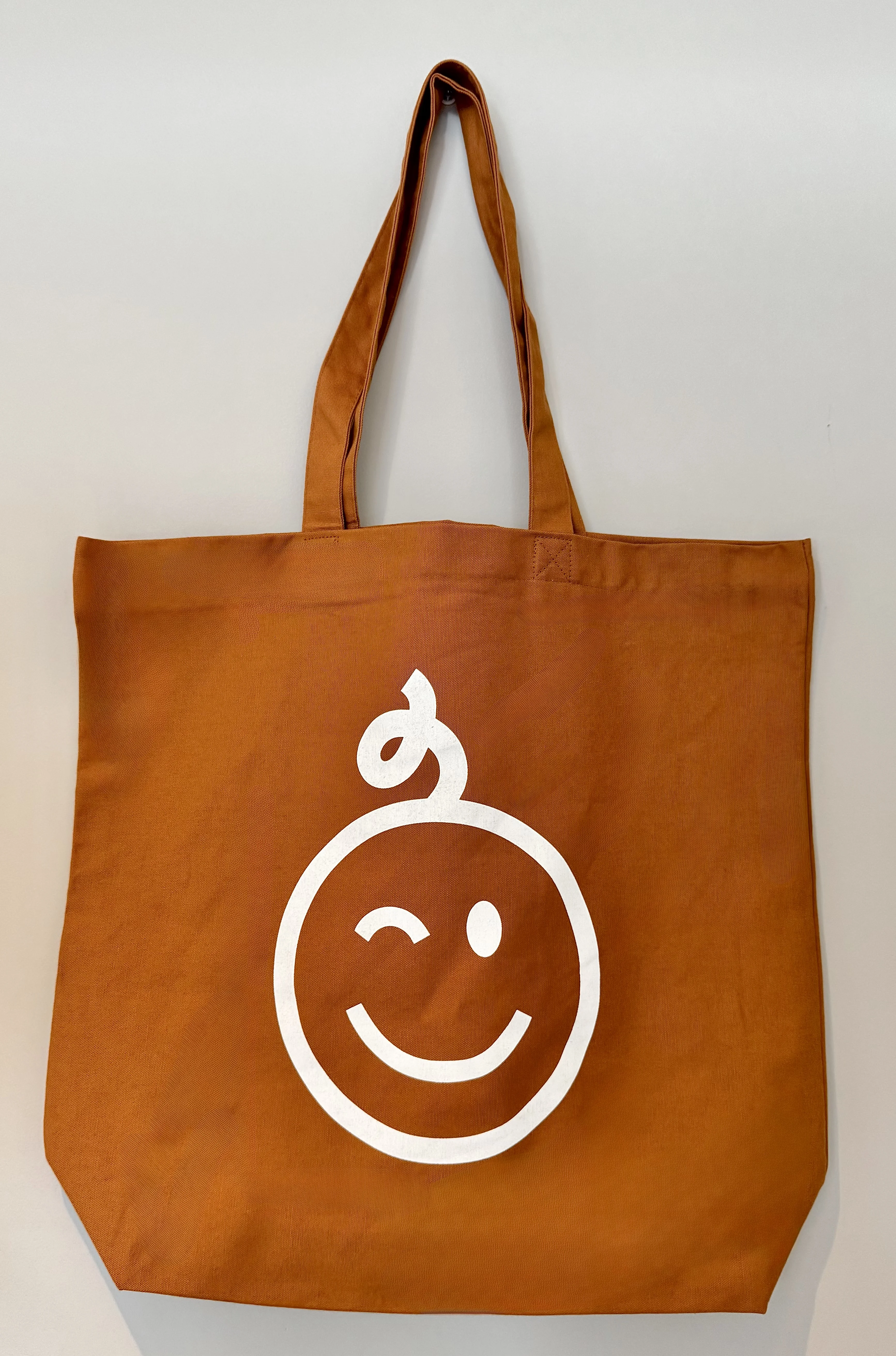 Kraamwinkel shopper 'Bruin/witte baby' - Tempimageqwy27x - kwt10