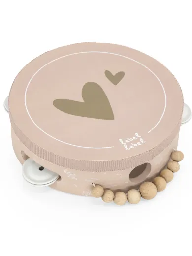 Label Label tamboerijn roze - Llwt 04397 5420067904397 label label pink wooden tambourine 02 1 - 5420067904397
